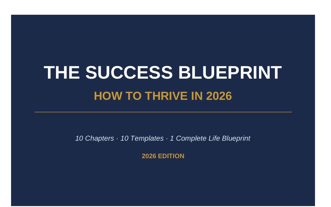 The success blueprint in 2026 E-Book